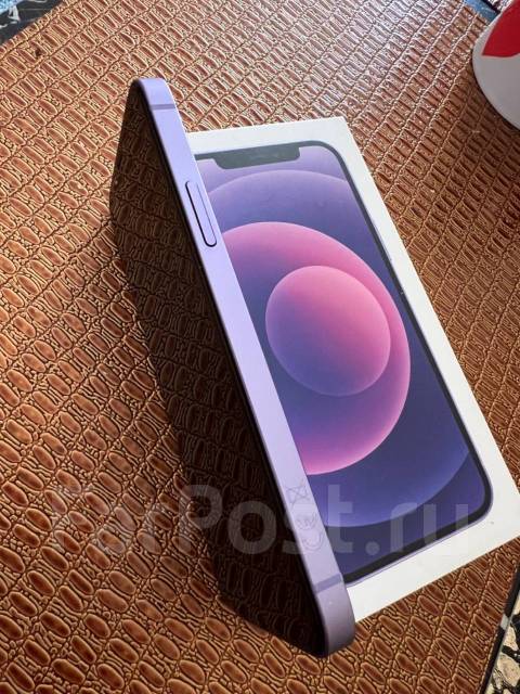 Айфон, Apple iPhone 12, фиолетовый, б/у, в наличии. Цена: 40 000₽ во ...