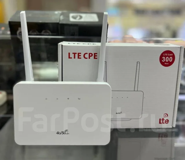 Wifi Wi-Fi Роутер CP106 маршрутизатор 4G LTE с сим картой 300 Мбит/с ...