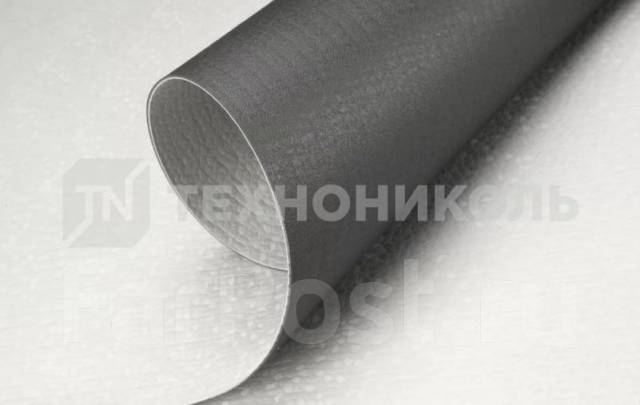 Мембрана ПВХ Ecoplast V-RP 1,2 мм 2,10х25 м серый (52,5м2/уп), в ...