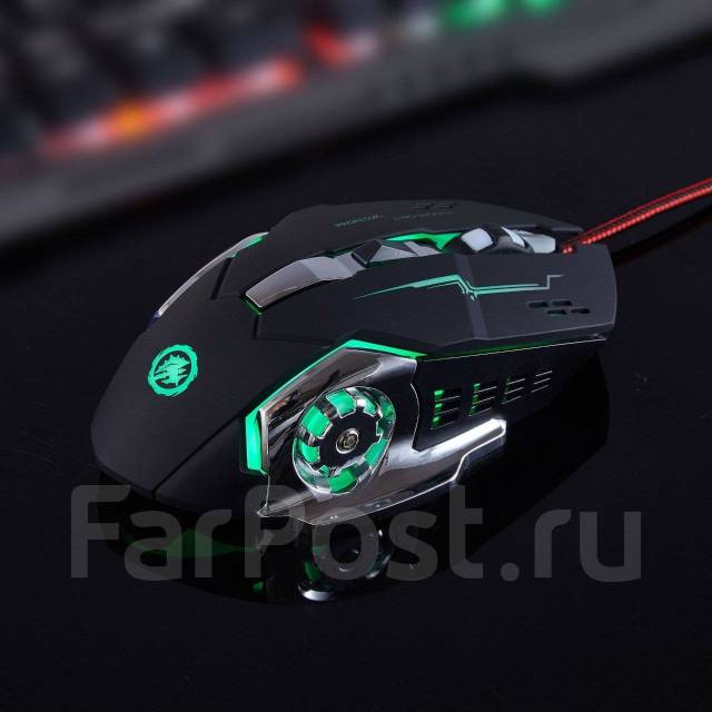 Игровая беспроводная мышь (без батареек)! На аккумуляторе, новый, в ...