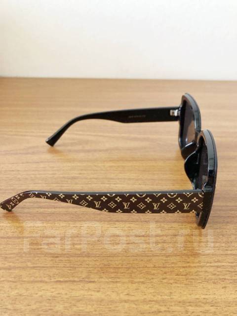 Красивые очки солнцезащитные Louis Vuitton UV 400 коричневые, новый, в ...
