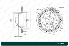 ���� ��������� ��������������� ������������� G-brake GR-21840 GR21840 ����