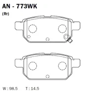 ������� ��������� ������ Swift ZC72S, ZC82S 10- R Akebono AN773WK AN773WK ����