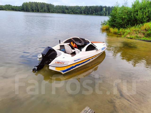 Катер лодка 5 метров Aqualine 170 Аквалайн мотор, бензин, 2005 год, 5 ...