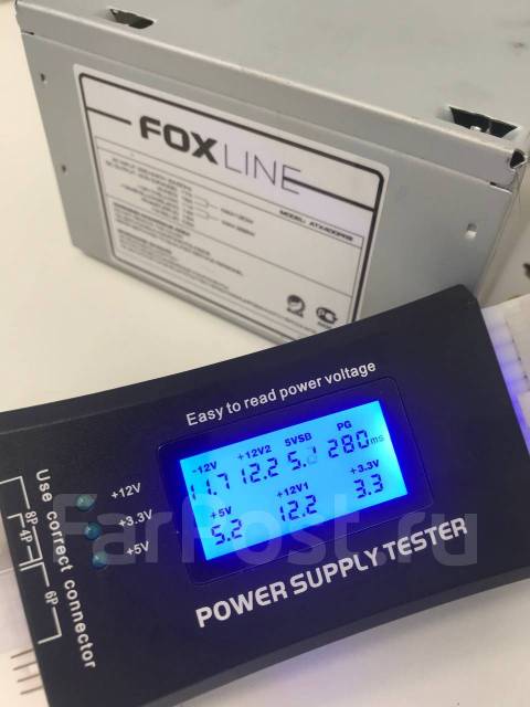 Блок питания Foxline ATX400PRS 288w, б/у, в наличии. Цена: 250₽ во ...