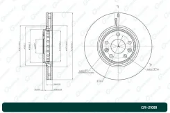 ���� ��������� ������������� G-brake GR-21081 GR21081 ����