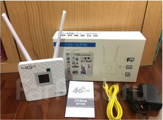 Wifi Wi-Fi Роутер 4G LTE с сим картой для дачи 150 Мбит/с, новый, в ...