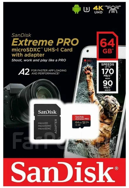 MicroSDXC. 64���, ��������� microSDXC ����