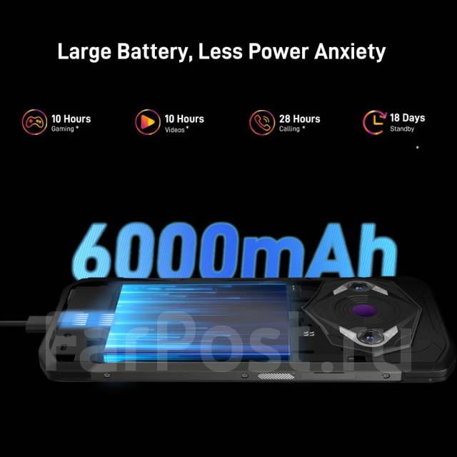 Защищенный смартфон Doogee S98 Тепловизор! Pro 8/256, моноблок, новый ...