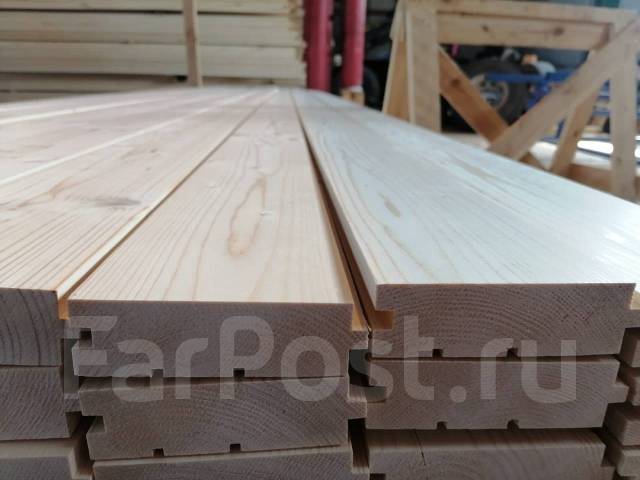 Половая доска 35*115*3000, в наличии. Цена: 581₽ в Хабаровске
