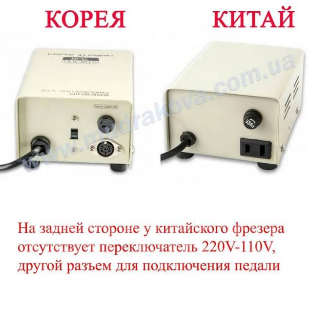 Блок с педалью Strong 90N аппарат для маникюра. Оригинал. Корея. Новый ...
