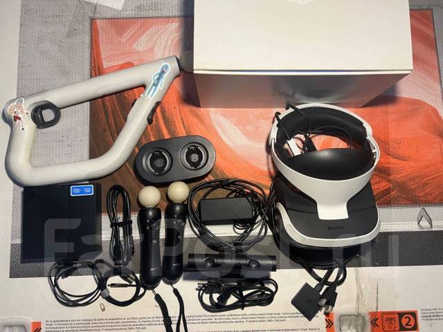 Sony PlayStation VR комплект, б/у, в наличии. Цена: 20 000₽ во Владивостоке