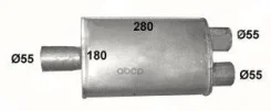������������� ������������� 280x180x95, 3xd=55mm Polmostrow ���. 0026 0026 ����