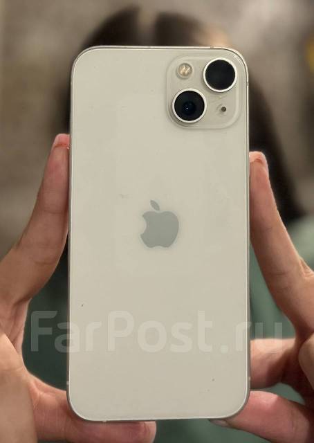 Айфон 13, Apple iPhone 13, 128 гб, белый, 4G LTE, б/у, в наличии. Цена ...