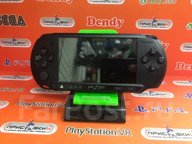 PSP E 1008 4ГБ + игра UMD s/n 2197529 Приставкин, центр, б/у, в наличии ...