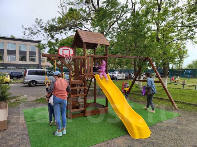 Детская площадка с баскетбольным кольцом Акция, новый, в наличии. Цена: 59  900₽ во Владивостоке