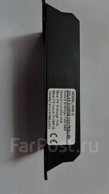 Контроллер заряда солнечных батарей с дисплеем и USB PWM, W88-C