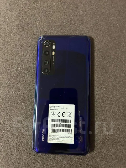Xiaomi Mi Note 10 Lite. �/�, 128 ��, ����������, NFC ����