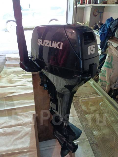 Продам комплект: лодочный мотор Suzuki DT15+лодка Svat380+насос Marlin ...