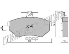 ������. ������. ������� AUDI 100, 80 86-95, VW ������ 88- � �/����. Trusting ���. 0522 �-� 0522 ����