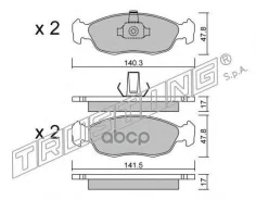 ������. ������. ������� Peugeot 106, 306 1.1-1.5 91-, Xsara 97- � � ����. Trusting ���. 1591 �-� 1591 ����