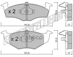 ������. ������. ������� VW Polo 95-, Skoda Fabia 99- � �/����. Trusting ���. 2150 �-� 2150 ����