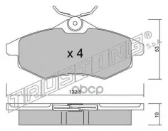 ������. ������. ������� Citroen C2/C3 02- F Trusting ���. 3370 �-� 3370 ����