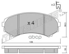 ������. ������. ������� Mitsubishi Pajero 2000- F Trusting ���. 4140 �-� 4140 ����
