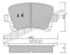 ������. ������. ������� AUDI �3, �4, �6 04- R Trusting ���. 5690 �-� 5690 ����
