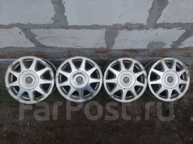 Литые диски R15 (5*114,3), Toyota, 15", 1 шт, 5x114.3, 4 шт, б/у, в ...