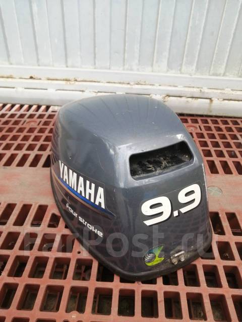 Колпак лодочного мотора yamaha 9.9 4t, б/у, в наличии. Цена: 8 000₽ во ...