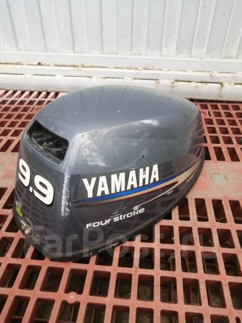 Колпак лодочного мотора yamaha 9.9 4t, б/у, в наличии. Цена: 8 000₽ во ...