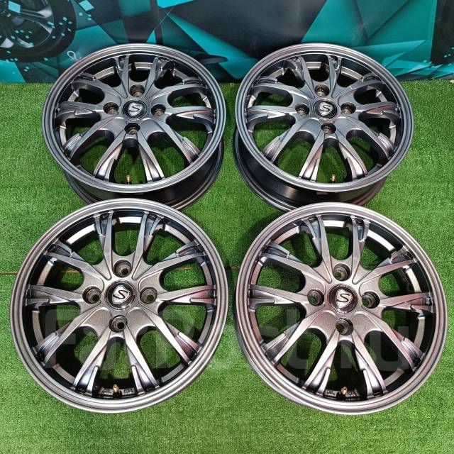 Темные диски Stranger! Цвет Графит! R14, PCD 4-100, 14", 1 шт, 4x100 ...