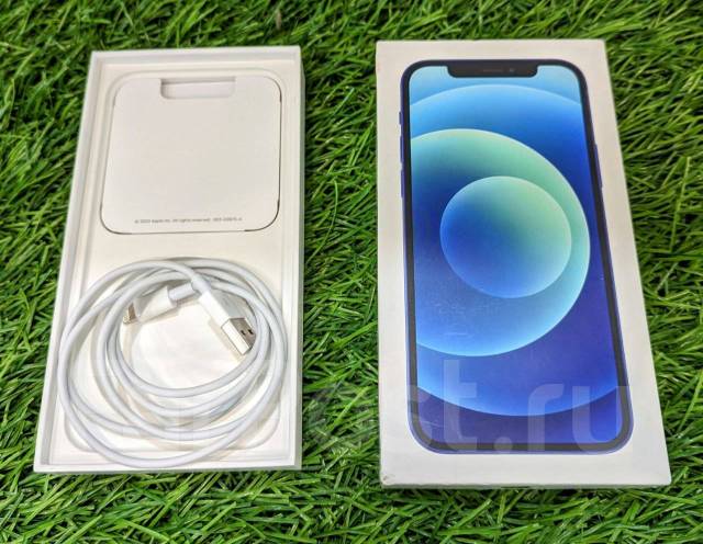 Apple iPhone 12 (128GB/ как новый/ Ростест! ) Безнал, моноблок, синий ...