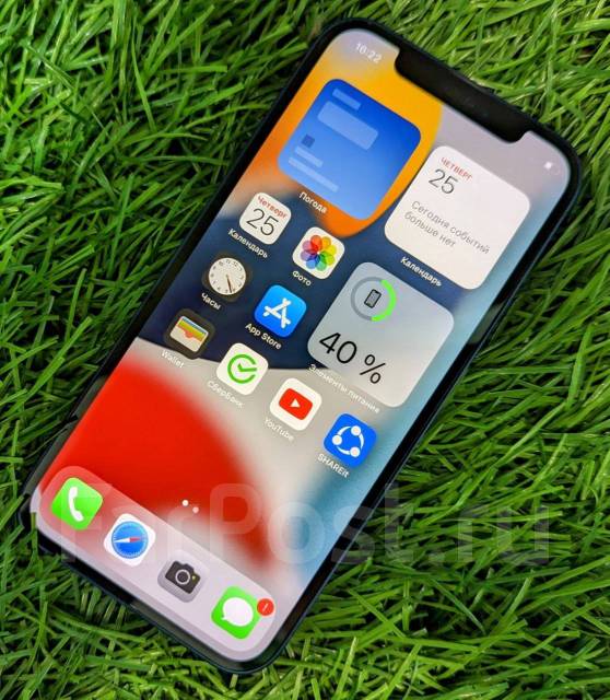 Apple iPhone 12 (128GB/ как новый/ Ростест! ) Безнал, моноблок, синий ...