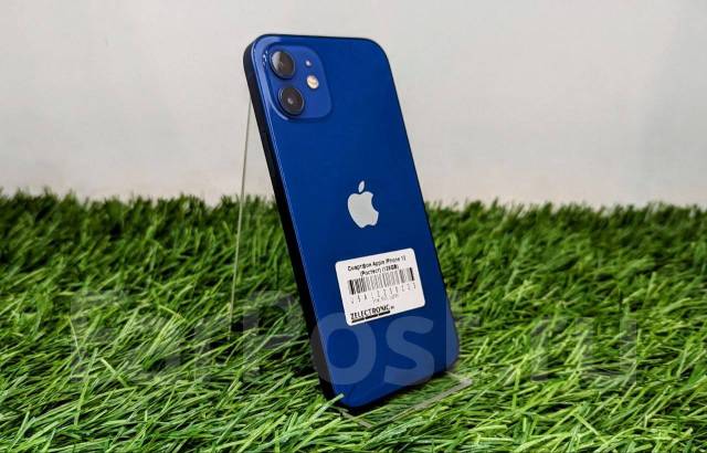 Apple iPhone 12 (128GB/ как новый/ Ростест! ) Безнал, моноблок, синий ...