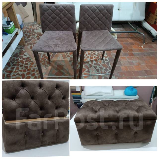 Замена пружинных блоков/наполнителя/фурнитуры, перетяжка и ремонт во ...