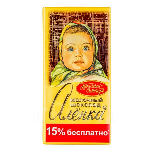 Шоколад Аленка Молочная 200 г 1уп. х 18шт, в наличии, бесплатная ...