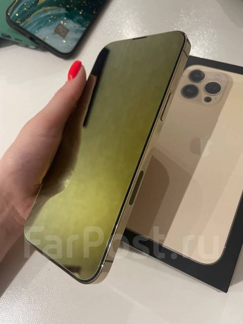 Айфон 13 pro max 256гб, золотой, б/у, в наличии. Цена: 67 000₽ во ...