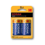 ��������� Kodak LR20-2BL MAX SUPER Alkaline KD-2 (1��) ����