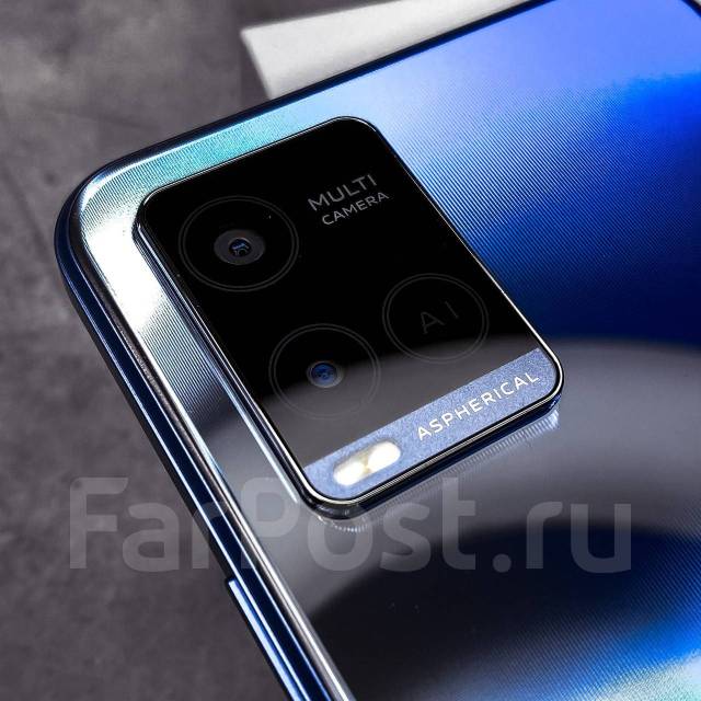 VIVO Y21 4ГБ+64ГБ Global! Metallic Blue! NFC! +BT наушники XM Store, 64 ...