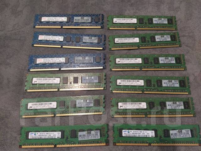 Оперативная память для сервера 2ГБ DDR3 2Rx8 PC3-10600 1333Mhz HPE во ...