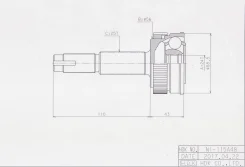���� ������� HDK Mass Type NIM115A NIM115A ����