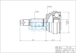 ���� ������� HDK Mass Type TOM055 TOM055 ����