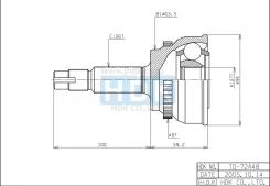 ���� ������� HDK Mass Type TOM072A TOM072A ����