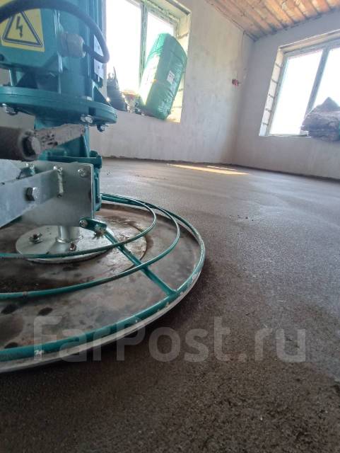 Полусухая стяжка пола во Владивостоке