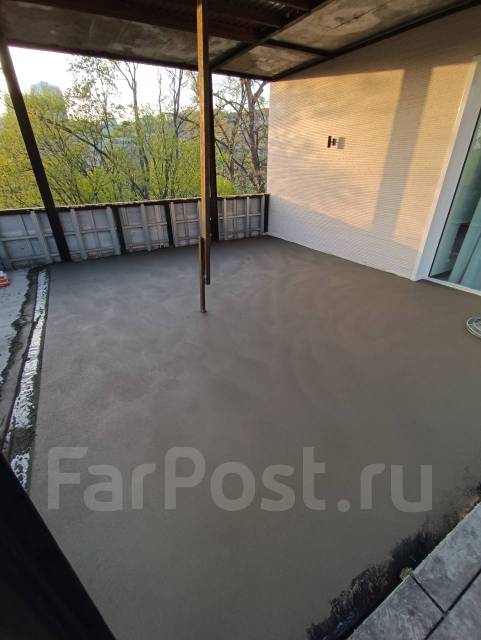 Полусухая стяжка пола во Владивостоке