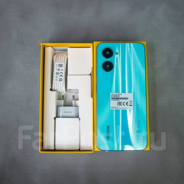 Смартфон Realme C33 4/128GB +гарантия от Xistore, 6.50", моноблок ...