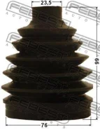 ������� ���� �������� �������� 76x99x23.5 | ����/��� | Febest 0117NGJ10 0117NGJ10 ����