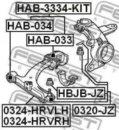 ����� | ����� ���� | Febest 0324Hrvrh 0324HRVRH ����